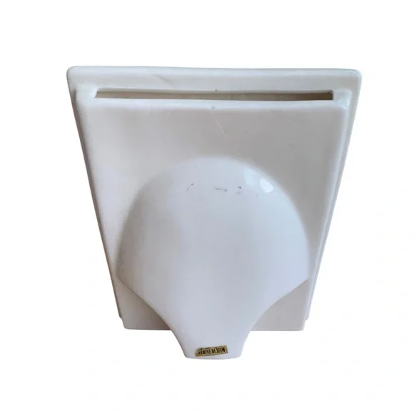 VINTAGE 1980’s Rectangular Picture Frame Porcelain Pastel Flowers Oval Cut Out - Picture 3 of 9